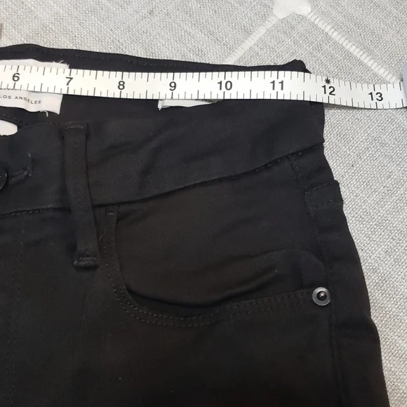 Frame Le Crop Mini Boot Jeans color Herring 'BLACK